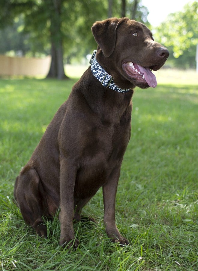 كانتري بروك ديزاين طوق ومقود للكلاب من Country Brook Petz - بتصميم بقرة حلوب - مجموعة طبعات حيوانية تتميز بتصاميم برية (1 بوصة، كبير) - Image 2